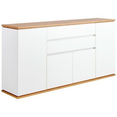 Xora Sideboard , Weiss, Eiche Artisan , Kunststoff , 5 Fächer , 2 Schublade(n) Schubladen , 184x93x42 cm , Typenauswahl, Beimöbel erhältlich, stehend , Kleinmöbel, Kommoden, Sideboards Xora Sideboard , Weiss, Eiche Artisan , Kunststoff , 5 Fächer , 2 Schublade(n) Schubladen , 184x93x42 cm , Typenauswahl, Beimöbel erhältlich, stehend , Kleinmöbel, Kommoden, Sideboards