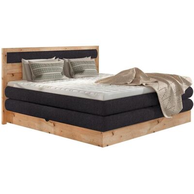 Valnatura Boxspringbett , Schwarz, Eichefarben , Holz, Holzwerkstoff , Eiche,Eiche , massiv,massiv , H2 + H3 , 7-Zonen , 180x200 cm , Fsc, Reach, Made in EU , Bettkasten, Federkernmatratze, Stoffauswahl, Topper durchgehend, In verschiedenen Grössen erhält Valnatura Boxspringbett , Schwarz, Eichefarben , Holz, Holzwerkstoff , Eiche,Eiche , massiv,massiv , H2 + H3 , 7-Zonen , 180x200 cm , Fsc, Reach, Made in EU , Bettkasten, Federkernmatratze, Stoffauswahl, Topper durchgehend, In verschiedenen Grössen erhält