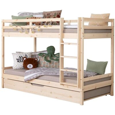 Mid.you Etagenbett , Naturfarben , Holz , Kiefer , massiv , 90x200 cm , Bettkasten, für Rollrost geeignet , Baby- und Kindermöbel, Kinder- & Jugendzimmer, Kinderbetten, Etagenbetten Mid.you Etagenbett , Naturfarben , Holz , Kiefer , massiv , 90x200 cm , Bettkasten, für Rollrost geeignet , Baby- und Kindermöbel, Kinder- & Jugendzimmer, Kinderbetten, Etagenbetten