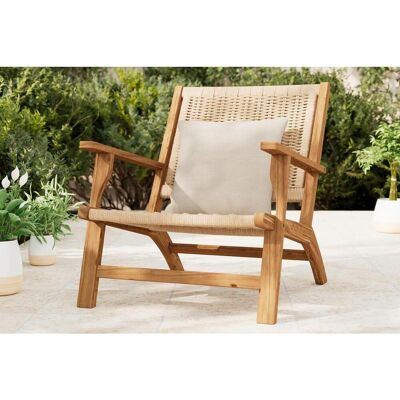 Ambia Garden Gartensessel , Akaziefarben, Beige , Holz, Kunststoff , Akazie , 66x76x80 cm , Gartenmöbel, Gartenstühle, Gartensessel Ambia Garden Gartensessel , Akaziefarben, Beige , Holz, Kunststoff , Akazie , 66x76x80 cm , Gartenmöbel, Gartenstühle, Gartensessel