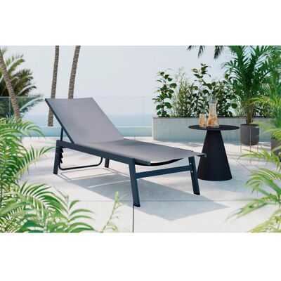 Ambia Garden Gartenliege , Anthrazit , Metall, Textil , 59x33x190 cm , UV-beständig, regenabweisend, Rückenlehne verstellbar , Gartenmöbel, Gartenliegen, Sonnenliegen Ambia Garden Gartenliege , Anthrazit , Metall, Textil , 59x33x190 cm , UV-beständig, regenabweisend, Rückenlehne verstellbar , Gartenmöbel, Gartenliegen, Sonnenliegen