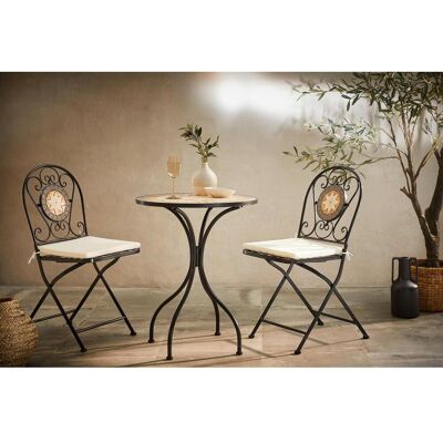 Ambia Garden Balkonset , Mehrfarbig, Schwarz, Weiss , Textil , 3-teilig , Füllung: Schaumstoff , Rundrohr, Flachrohr , 60x42x70 cm , Stuhl klappbar , Gartenmöbel, Gartengarnituren, Gartenmöbel-Sets Ambia Garden Balkonset , Mehrfarbig, Schwarz, Weiss , Textil , 3-teilig , Füllung: Schaumstoff , Rundrohr, Flachrohr , 60x42x70 cm , Stuhl klappbar , Gartenmöbel, Gartengarnituren, Gartenmöbel-Sets
