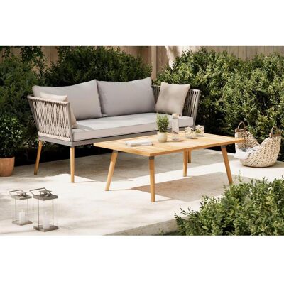 Ambia Garden Gartenmöbel-Set , Grau, Schwarz, Akaziefarben , Holz, Metall, Textil , 2-teilig , Akazie , massiv , 110x161.7x40 cm , FSC 100% , Gartenmöbel, Gartengarnituren, Gartenmöbel-Sets Ambia Garden Gartenmöbel-Set , Grau, Schwarz, Akaziefarben , Holz, Metall, Textil , 2-teilig , Akazie , massiv , 110x161.7x40 cm , FSC 100% , Gartenmöbel, Gartengarnituren, Gartenmöbel-Sets