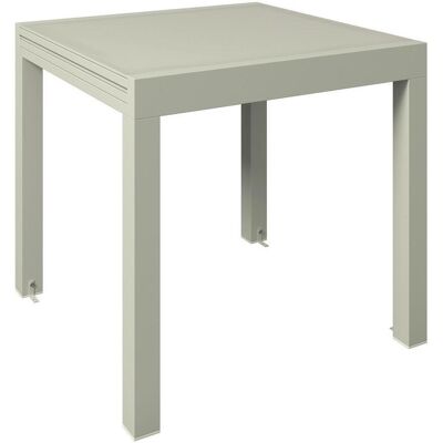 Ambia Garden Balkontisch , Beige , Metall, Glas , rechteckig , 160x80x75 cm , ausziehbar, wetterbeständig , Gartenmöbel, Balkonmöbel Ambia Garden Balkontisch , Beige , Metall, Glas , rechteckig , 160x80x75 cm , ausziehbar, wetterbeständig , Gartenmöbel, Balkonmöbel