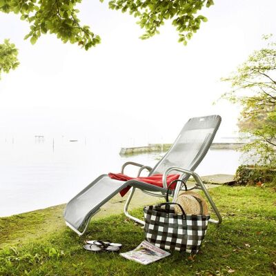 Acamp Sonnenliege , Grau , Metall, Textil , 52x39x137 cm , wetterbeständig, UV-beständig, lichtecht, klappbar , Gartenmöbel, Gartenliegen, Sonnenliegen Acamp Sonnenliege , Grau , Metall, Textil , 52x39x137 cm , wetterbeständig, UV-beständig, lichtecht, klappbar , Gartenmöbel, Gartenliegen, Sonnenliegen