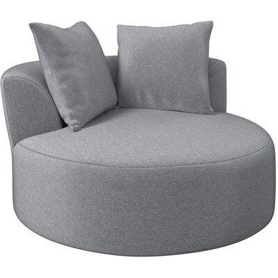 Ambia Garden Loungebett , Grau , Textil , Füllung: Polyester , Rundform , 123x61x123 cm , UV-beständig , Gartenmöbel, Loungemöbel, Outdoor-Sofas Ambia Garden Loungebett , Grau , Textil , Füllung: Polyester , Rundform , 123x61x123 cm , UV-beständig , Gartenmöbel, Loungemöbel, Outdoor-Sofas
