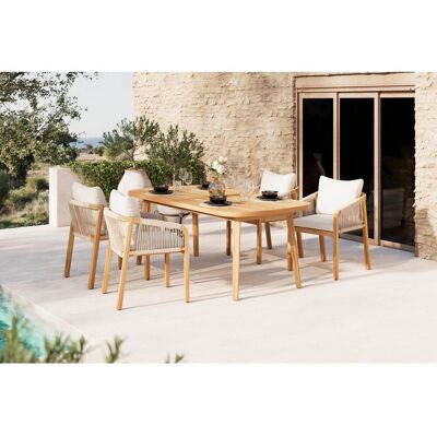 Ambia Garden Gartenstuhl , Akaziefarben, Beige , Holz , Akazie , massiv , Füllung: Polyester , 58x77x62 cm , FSC 100% , inklusive Armlehnen , Gartenmöbel, Gartenstühle, Gartensessel Ambia Garden Gartenstuhl , Akaziefarben, Beige , Holz , Akazie , massiv , Füllung: Polyester , 58x77x62 cm , FSC 100% , inklusive Armlehnen , Gartenmöbel, Gartenstühle, Gartensessel