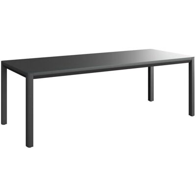 Ambia Garden Gartentisch , Dunkelgrau , Metall, Glas , rechteckig , eckig , 220x74x90 cm , Gartenmöbel, Gartentisch, Gartentische Ambia Garden Gartentisch , Dunkelgrau , Metall, Glas , rechteckig , eckig , 220x74x90 cm , Gartenmöbel, Gartentisch, Gartentische