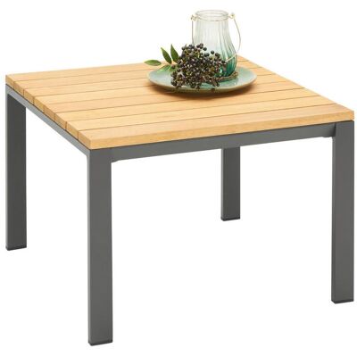 Ambia Garden Loungetisch , Anthrazit, Naturfarben , Holz, Metall , Eukalyptusholz , massiv , quadratisch , eckig , 65x40x65 cm , Gartenmöbel, Gartentische, Loungetische Ambia Garden Loungetisch , Anthrazit, Naturfarben , Holz, Metall , Eukalyptusholz , massiv , quadratisch , eckig , 65x40x65 cm , Gartenmöbel, Gartentische, Loungetische