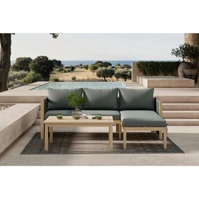 Ambia Garden Loungegarnitur , Akaziefarben , Holz, Kunststoff , 3-teilig , Akazie , massiv , Füllung: Polyester,Polyester , nicht einzeln stellbar, L-Form , 198x132 cm , Gartenmöbel, Loungemöbel, Gartenlounge-Sets Ambia Garden Loungegarnitur , Akaziefarben , Holz, Kunststoff , 3-teilig , Akazie , massiv , Füllung: Polyester,Polyester , nicht einzeln stellbar, L-Form , 198x132 cm , Gartenmöbel, Loungemöbel, Gartenlounge-Sets