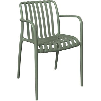 Ambia Garden Stapelsessel , Grün , Kunststoff , Rundrohr , 55x81x57 cm , stapelbar, inklusive Armlehnen , Gartenmöbel, Balkonmöbel Ambia Garden Stapelsessel , Grün , Kunststoff , Rundrohr , 55x81x57 cm , stapelbar, inklusive Armlehnen , Gartenmöbel, Balkonmöbel