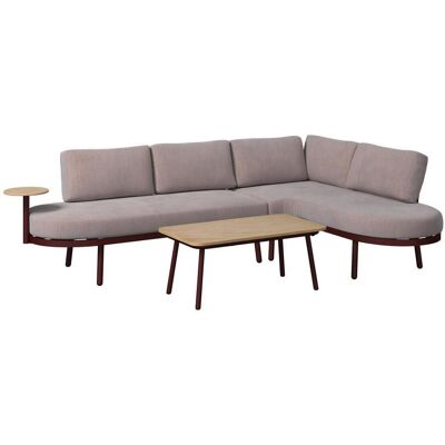 Ambia Garden Loungegarnitur , Creme, Weinrot , Metall, Kunststoff, Textil , 4-teilig , Füllung: Polyester,Schaumstoff , nicht einzeln stellbar, Eckteil , 255x165 cm , rostfrei, wetterbeständig , Gartenmöbel, Loungemöbel, Lounge-Serien Ambia Garden Loungegarnitur , Creme, Weinrot , Metall, Kunststoff, Textil , 4-teilig , Füllung: Polyester,Schaumstoff , nicht einzeln stellbar, Eckteil , 255x165 cm , rostfrei, wetterbeständig , Gartenmöbel, Loungemöbel, Lounge-Serien