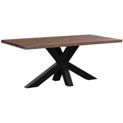 Ambia Garden Gartentisch , Akaziefarben , Holz, Metall , Akazie , vollmassiv , 180x76x100 cm , FSC 100% , Gartenmöbel, Gartentische, Gartentische Ambia Garden Gartentisch , Akaziefarben , Holz, Metall , Akazie , vollmassiv , 180x76x100 cm , FSC 100% , Gartenmöbel, Gartentische, Gartentische