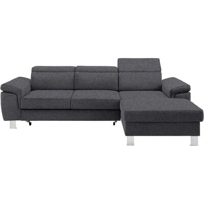 Xora Ecksofa , Grau , Metall , Uni , Ottomane rechts, L-Form , 250x167 cm , seitenverkehrt erhältlich, Hocker erhältlich , Wohnzimmer, Sofas & Couches, Wohnlandschaften, Ecksofas Xora Ecksofa , Grau , Metall , Uni , Ottomane rechts, L-Form , 250x167 cm , seitenverkehrt erhältlich, Hocker erhältlich , Wohnzimmer, Sofas & Couches, Wohnlandschaften, Ecksofas