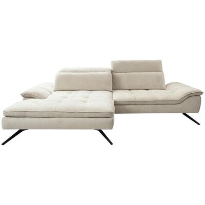 Stylife Ecksofa , Beige , Metall , Ottomane links, L-Form , 288x179-202 cm , seitenverkehrt erhältlich, Rücken echt, haustierfreundlicher Bezug, Stoffauswahl , Wohnzimmer, Sofas & Couches, Wohnlandschaften, Ecksofas Stylife Ecksofa , Beige , Metall , Ottomane links, L-Form , 288x179-202 cm , seitenverkehrt erhältlich, Rücken echt, haustierfreundlicher Bezug, Stoffauswahl , Wohnzimmer, Sofas & Couches, Wohnlandschaften, Ecksofas
