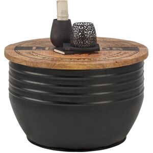 Landscape Couchtisch , Naturfarben, Schwarz , Holz, Metall , Mangoholz , massiv , rund , 75x45x75 cm , Stauraum , Wohnzimmer, Wohnzimmertische, Couchtische, Couchtische rund Landscape Couchtisch , Naturfarben, Schwarz , Holz, Metall , Mangoholz , massiv , rund , 75x45x75 cm , Stauraum , Wohnzimmer, Wohnzimmertische, Couchtische, Couchtische rund