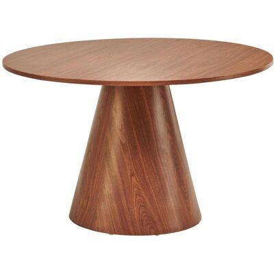 Mid.you Esstisch , Walnussfarben , Holzwerkstoff , Holzoptik , rund , konisch, A-Form , 120x75x120 cm , Esszimmer, Esstische, Esstische Mid.you Esstisch , Walnussfarben , Holzwerkstoff , Holzoptik , rund , konisch, A-Form , 120x75x120 cm , Esszimmer, Esstische, Esstische