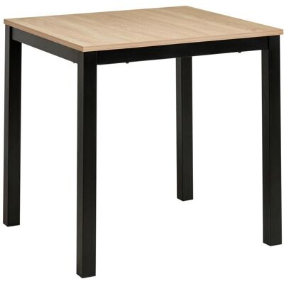 Mid.you Esstisch , Schwarz, Sonoma Eiche , Metall, Holzwerkstoff , rechteckig , eckig , 70x76x80-120 cm , ausziehbar , Esszimmer, Esstische, Esstische ausziehbar Mid.you Esstisch , Schwarz, Sonoma Eiche , Metall, Holzwerkstoff , rechteckig , eckig , 70x76x80-120 cm , ausziehbar , Esszimmer, Esstische, Esstische ausziehbar