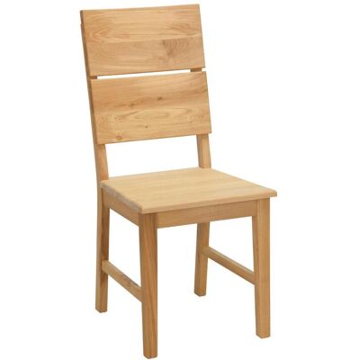 Linea Natura Stuhl , Eichefarben , Holz , Wildeiche , massiv , eckig , 43x94.5x50 cm , abwischbar , Esszimmer, Stühle, Esszimmerstühle Linea Natura Stuhl , Eichefarben , Holz , Wildeiche , massiv , eckig , 43x94.5x50 cm , abwischbar , Esszimmer, Stühle, Esszimmerstühle