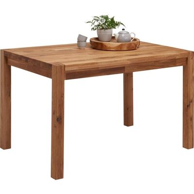 Carryhome Esstisch , Eichefarben , Holz , Wildeiche , massiv , rechteckig , eckig , 80x75x120 cm , Esszimmer, Esstische, Holztisch, Massivholztische Carryhome Esstisch , Eichefarben , Holz , Wildeiche , massiv , rechteckig , eckig , 80x75x120 cm , Esszimmer, Esstische, Holztisch, Massivholztische