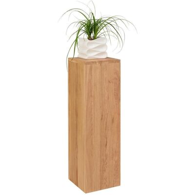 Linea Natura Blumenständer , Eichefarben , Holz , Eiche , massiv , 25x80x25 cm , Wohnzimmer, Wohnzimmertische, Blumentische Linea Natura Blumenständer , Eichefarben , Holz , Eiche , massiv , 25x80x25 cm , Wohnzimmer, Wohnzimmertische, Blumentische