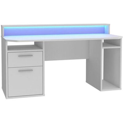 Mid.you Gaming-Tisch , Weiss , Metall, Kunststoff, Holzwerkstoff , 1 Schublade(n) Schubladen , rechteckig , 160x91x72 cm , Kabeldurchlass, Stauraum, Regal , Büromöbel, Schreibtische, Computertische Mid.you Gaming-Tisch , Weiss , Metall, Kunststoff, Holzwerkstoff , 1 Schublade(n) Schubladen , rechteckig , 160x91x72 cm , Kabeldurchlass, Stauraum, Regal , Büromöbel, Schreibtische, Computertische