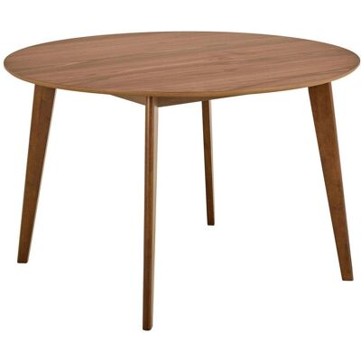 Mid.you Esstisch , Walnussfarben , Holz, Holzwerkstoff , Nussbaum, Kautschukholz , furniert , rund , eckig, C-Form , 105x76x105 cm , Esszimmer, Esstische, Holztische, Esstische furniert Mid.you Esstisch , Walnussfarben , Holz, Holzwerkstoff , Nussbaum, Kautschukholz , furniert , rund , eckig, C-Form , 105x76x105 cm , Esszimmer, Esstische, Holztische, Esstische furniert