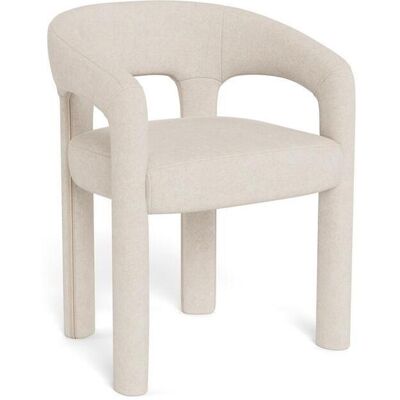 P & B Armlehnstuhl , Beige , Metall, Textil , eckig, rund , 58x76x55 cm , Esszimmer, Stühle, Polsterstühle P & B Armlehnstuhl , Beige , Metall, Textil , eckig, rund , 58x76x55 cm , Esszimmer, Stühle, Polsterstühle