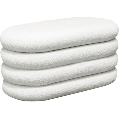 Xora Truhenbank , Weiss , Holz, Textil , Pappel , Sperrholz , 85x42x42 cm , Kleinmöbel, Truhe Xora Truhenbank , Weiss , Holz, Textil , Pappel , Sperrholz , 85x42x42 cm , Kleinmöbel, Truhe