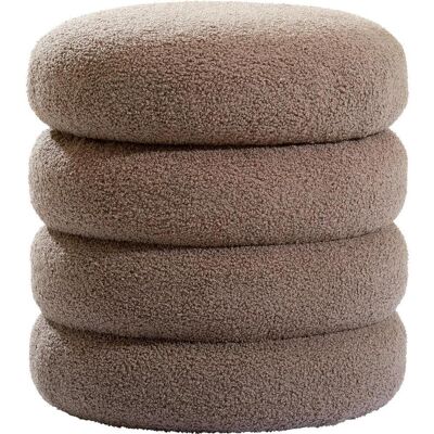 Xora Hocker , Dunkelbraun , Textil , rund , 41x42x41 cm , Stoffauswahl , Wohnzimmer, Sessel, Hocker, Sitzhocker Xora Hocker , Dunkelbraun , Textil , rund , 41x42x41 cm , Stoffauswahl , Wohnzimmer, Sessel, Hocker, Sitzhocker