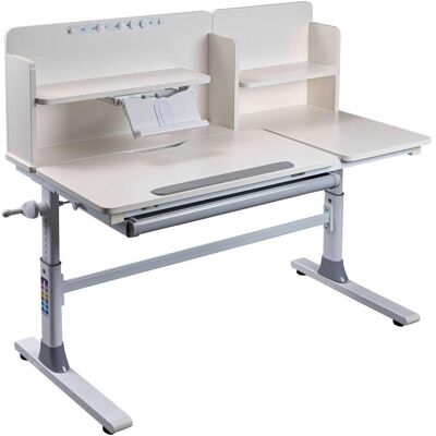 Mid.you Jugendschreibtisch , Weiss , Metall, Holzwerkstoff , 1 Schublade(n) Schubladen , rechteckig , C-Form , 60x96-116x120 cm , höhenverstellbar , Büromöbel, Schreibtische, Kinderschreibtisch & Jugendschreibtisch Mid.you Jugendschreibtisch , Weiss , Metall, Holzwerkstoff , 1 Schublade(n) Schubladen , rechteckig , C-Form , 60x96-116x120 cm , höhenverstellbar , Büromöbel, Schreibtische, Kinderschreibtisch & Jugendschreibtisch