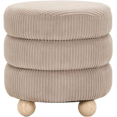 Xora Hocker , Greige , Holz, Textil , Kiefer , massiv , rund , 42x41x42 cm , Wohnzimmer, Sessel, Hocker, Sitzhocker Xora Hocker , Greige , Holz, Textil , Kiefer , massiv , rund , 42x41x42 cm , Wohnzimmer, Sessel, Hocker, Sitzhocker