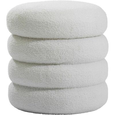 Xora Hocker , Weiss , Textil , rund , 41x42x41 cm , Stoffauswahl , Wohnzimmer, Sessel, Hocker, Sitzhocker Xora Hocker , Weiss , Textil , rund , 41x42x41 cm , Stoffauswahl , Wohnzimmer, Sessel, Hocker, Sitzhocker
