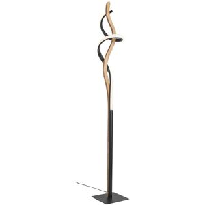 Waldwelt Led-Stehleuchte , Schwarz , Holz, Metall , Eiche , massiv , 20x150x20 cm , Lampen & Leuchten, Innenbeleuchtung, Stehlampen, Stehlampen dimmbar Waldwelt Led-Stehleuchte , Schwarz , Holz, Metall , Eiche , massiv , 20x150x20 cm , Lampen & Leuchten, Innenbeleuchtung, Stehlampen, Stehlampen dimmbar