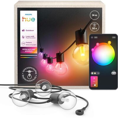 Philips HUE Lichterkette , Schwarz , Kunststoff , 1400 cm , Lampen & Leuchten, Innenbeleuchtung, Dekoleuchte, Lichterketten Philips HUE Lichterkette , Schwarz , Kunststoff , 1400 cm , Lampen & Leuchten, Innenbeleuchtung, Dekoleuchte, Lichterketten