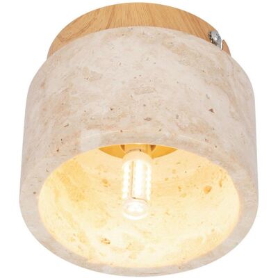 Collett's Monde Deckenleuchte , Beige , Metall, Stein , zylindrisch , 10 cm , RoHS, CE , Keramiksockel , Lampen & Leuchten, Innenbeleuchtung, Deckenlampen, Deckenlampen Collett's Monde Deckenleuchte , Beige , Metall, Stein , zylindrisch , 10 cm , RoHS, CE , Keramiksockel , Lampen & Leuchten, Innenbeleuchtung, Deckenlampen, Deckenlampen