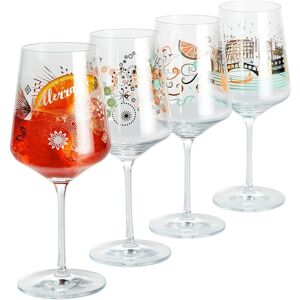 Ritzenhoff Spritzerglas , Türkis, Weiss, Beige, Roségold , Glas , 4-teilig , 544 ml , 20.3x26.6x19.4 cm , Made in Germany , Gläser, Weingläser, Weissweingläser Ritzenhoff Spritzerglas , Türkis, Weiss, Beige, Roségold , Glas , 4-teilig , 544 ml , 20.3x26.6x19.4 cm , Made in Germany , Gläser, Weingläser, Weissweingläser