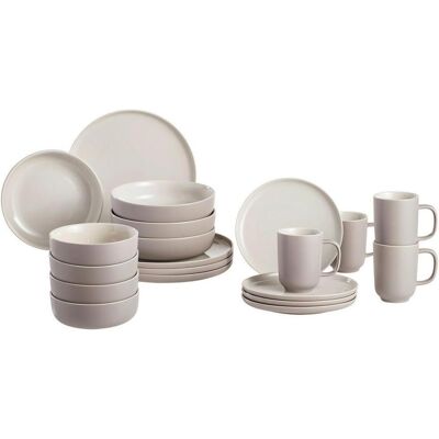 Ritzenhoff Breker Taupe 20-teilige Geschirrset - Geschirrset Ritzenhoff Breker Taupe 20-teilige Geschirrset - Geschirrset
