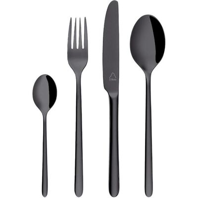 Sola Besteck-Set , Metall , 24-teilig , rostfrei, Vollheftmesser , Besteck, Besteck-Sets Sola Besteck-Set , Metall , 24-teilig , rostfrei, Vollheftmesser , Besteck, Besteck-Sets