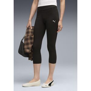 Leggings PUMA "ESS CAPRI LEGGINGS", Damen, Gr. S, N-Gr, puma schwarz, Jersey, Obermaterial: 95% Baumwolle, 5% Elasthan, unifarben, schmal 7/8-Länge, Hosen Leggings, aus Baumwollmischung, sportlicher Stil, schmale Passform Leggings PUMA "ESS CAPRI LEGGINGS", Damen, Gr. S, N-Gr, puma schwarz, Jersey, Obermaterial: 95% Baumwolle, 5% Elasthan, unifarben, schmal 7/8-Länge, Hosen Leggings, aus Baumwollmischung, sportlicher Stil, schmale Passform