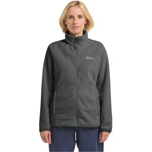 Fleecejacke JACK WOLFSKIN "Moonrise", Damen, Gr. XXL, grün (slate grün), Obermaterial: 100% Polyester, normal, Jacken Fleecejacke Fleecejacke JACK WOLFSKIN "Moonrise", Damen, Gr. XXL, grün (slate grün), Obermaterial: 100% Polyester, normal, Jacken Fleecejacke