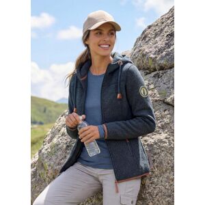 active by Lascana Fleecejacke LASCANA ACTIVE, Damen, Gr. 44/46, blau (marine), Fleece, Obermaterial: 100% Polyester, gemustert, normal, Jacken Fleecejacke, Trekkingjacke mit Kapuze active by Lascana Fleecejacke LASCANA ACTIVE, Damen, Gr. 44/46, blau (marine), Fleece, Obermaterial: 100% Polyester, gemustert, normal, Jacken Fleecejacke, Trekkingjacke mit Kapuze