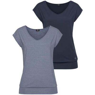 H.I.S. Funktionsshirt H.I.S, Damen, Gr. 32/34, blau (marine), Obermaterial: 87% Polyester, 13% Elasthan, figurumspielend hüftlang, Shirts Funktionsshirt, ärmellos, figurfreundlicher Schnitt, ideal für Sport und Wandern H.I.S. Funktionsshirt H.I.S, Damen, Gr. 32/34, blau (marine), Obermaterial: 87% Polyester, 13% Elasthan, figurumspielend hüftlang, Shirts Funktionsshirt, ärmellos, figurfreundlicher Schnitt, ideal für Sport und Wandern