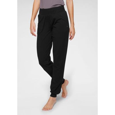 Yogahose OCEAN SPORTSWEAR "Soulwear - Yoga & Relax Pants - Loose Fit", Damen, Gr. 40, N-Gr, schwarz, Obermaterial: 56% Baumwolle, 38% Viskose, 6% Elasthan, bequem lang, Hosen Yogahose, Seitliche Eingrifftaschen und Bündchen für bequemen Sitz Yogahose OCEAN SPORTSWEAR "Soulwear - Yoga & Relax Pants - Loose Fit", Damen, Gr. 40, N-Gr, schwarz, Obermaterial: 56% Baumwolle, 38% Viskose, 6% Elasthan, bequem lang, Hosen Yogahose, Seitliche Eingrifftaschen und Bündchen für bequemen Sitz