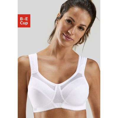 H.I.S. Sport-BH H.I.S, Damen, Gr. 110, Cup C, weiss (weiß), Microtouch, Obermaterial: 90% Polyester (COOLMAX), 10% Elasthan, BHs Sport-BH, ohne Bügel aus schnell trocknendem COOLMAX-Material H.I.S. Sport-BH H.I.S, Damen, Gr. 110, Cup C, weiss (weiß), Microtouch, Obermaterial: 90% Polyester (COOLMAX), 10% Elasthan, BHs Sport-BH, ohne Bügel aus schnell trocknendem COOLMAX-Material