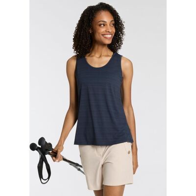 Tanktop KILLTEC "KOS 41 WMN TP", Damen, Gr. 56, blau (nachtblau), Obermaterial: 93% Polyester, 7% Elasthan, Tops Tanktop, für sommerliche Aktivitäten und Wandern, schnelltrocknendes Material Tanktop KILLTEC "KOS 41 WMN TP", Damen, Gr. 56, blau (nachtblau), Obermaterial: 93% Polyester, 7% Elasthan, Tops Tanktop, für sommerliche Aktivitäten und Wandern, schnelltrocknendes Material