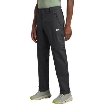 Zip-off-Hose JACK WOLFSKIN "PICO TRAIL ZIP OFF PANTS M", Damen, Gr. 48, N-Gr, grau (phantom), Web, Obermaterial: 100% Polyester, Hosen Zip-off-Hose, Atmungsaktiv, schnell trocknend, wasserabweisend, zwei Tragevarianten Zip-off-Hose JACK WOLFSKIN "PICO TRAIL ZIP OFF PANTS M", Damen, Gr. 48, N-Gr, grau (phantom), Web, Obermaterial: 100% Polyester, Hosen Zip-off-Hose, Atmungsaktiv, schnell trocknend, wasserabweisend, zwei Tragevarianten