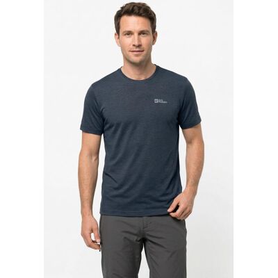 Funktionsshirt JACK WOLFSKIN "VONNAN S/S T M", Herren, Gr. XXL, grau (phantom), Obermaterial: 100% Polyester, Shirts Funktionsshirt, für warme Temperaturen, atmungsaktiv, feuchtigkeitsregulierend Funktionsshirt JACK WOLFSKIN "VONNAN S/S T M", Herren, Gr. XXL, grau (phantom), Obermaterial: 100% Polyester, Shirts Funktionsshirt, für warme Temperaturen, atmungsaktiv, feuchtigkeitsregulierend