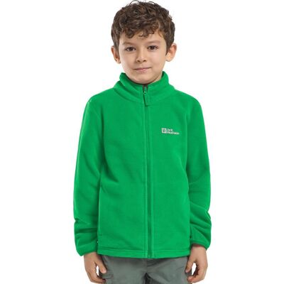 Fleecejacke JACK WOLFSKIN "TAUNUS JACKET K", Kinder, Gr. 116, grün (mystic grün), Fleece, Obermaterial: 100% Polyester, normal, mit Gummizug, Jacken Fleecejacke, Winddicht, wärmend, atmungsaktiv, Übergangsjacke, für Kinder Fleecejacke JACK WOLFSKIN "TAUNUS JACKET K", Kinder, Gr. 116, grün (mystic grün), Fleece, Obermaterial: 100% Polyester, normal, mit Gummizug, Jacken Fleecejacke, Winddicht, wärmend, atmungsaktiv, Übergangsjacke, für Kinder