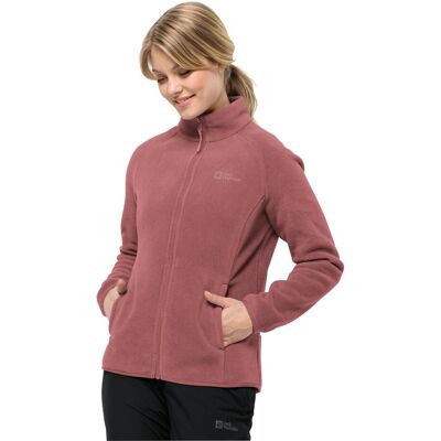 Fleecejacke JACK WOLFSKIN "MOONRISE FZ W", Damen, Gr. XXL (48), rot (rot ochre), Fleece, Obermaterial: 100% Polyester, regular fit hüftbedeckend, mit Gummizug, Jacken Fleecejacke, Atmungsaktiv, leicht, Übergangsjacke Fleecejacke JACK WOLFSKIN "MOONRISE FZ W", Damen, Gr. XXL (48), rot (rot ochre), Fleece, Obermaterial: 100% Polyester, regular fit hüftbedeckend, mit Gummizug, Jacken Fleecejacke, Atmungsaktiv, leicht, Übergangsjacke